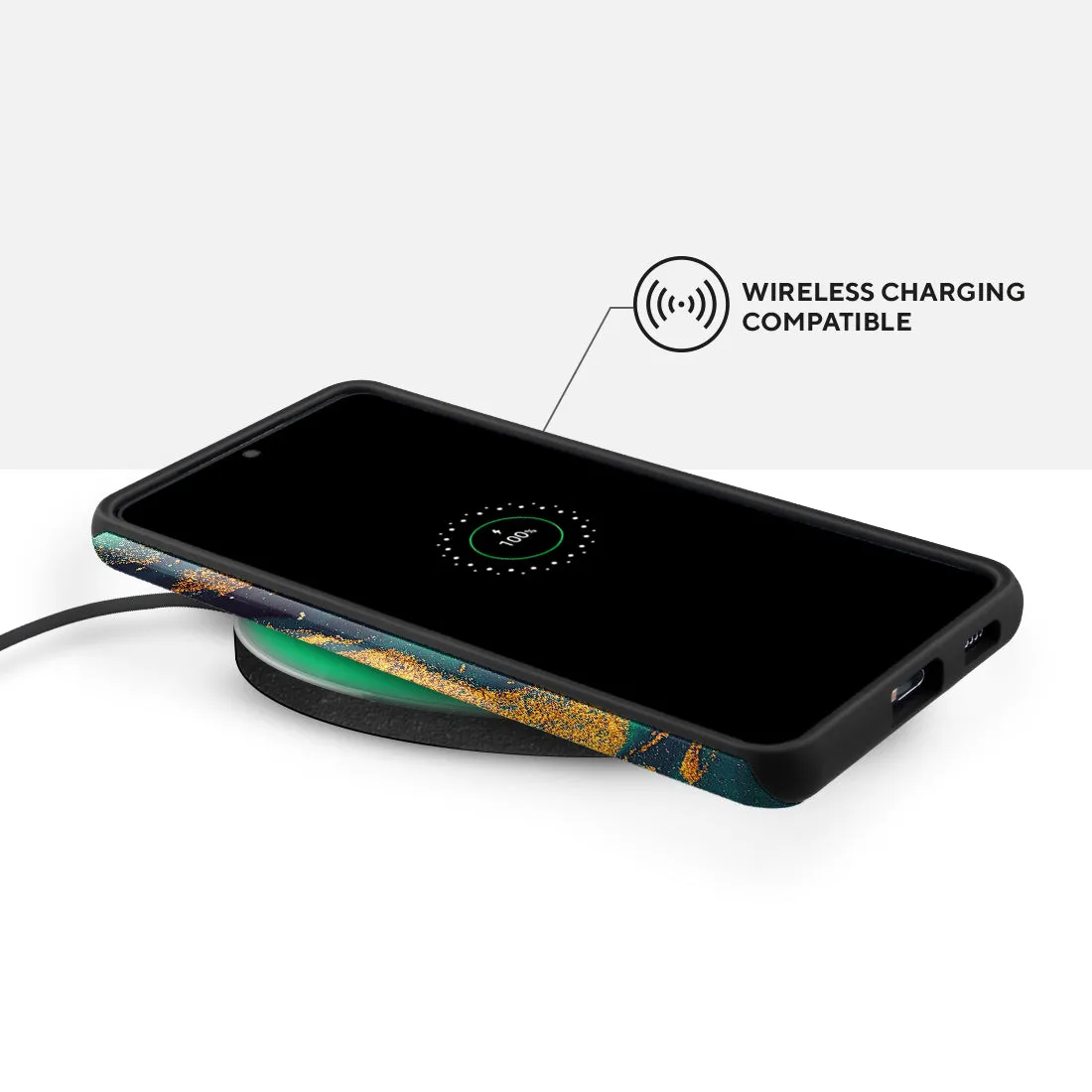 Green Night Quicksand Custom - Samsung Galaxy S21 Plus 5G Case