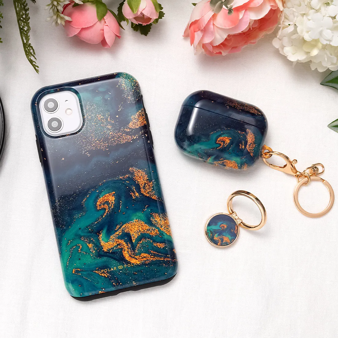 Green Night Quicksand - iPhone XR Case