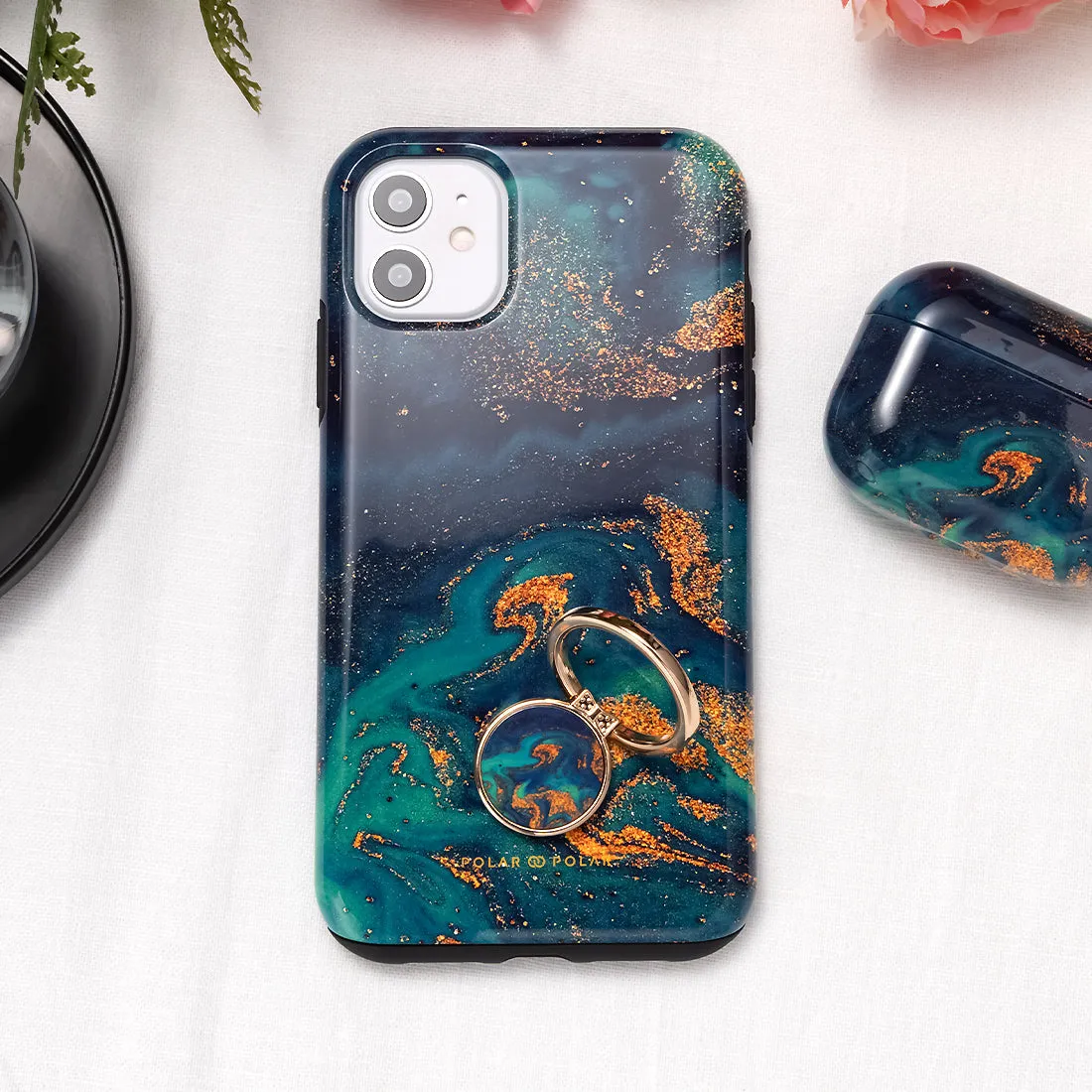 Green Night Quicksand - iPhone XR Case
