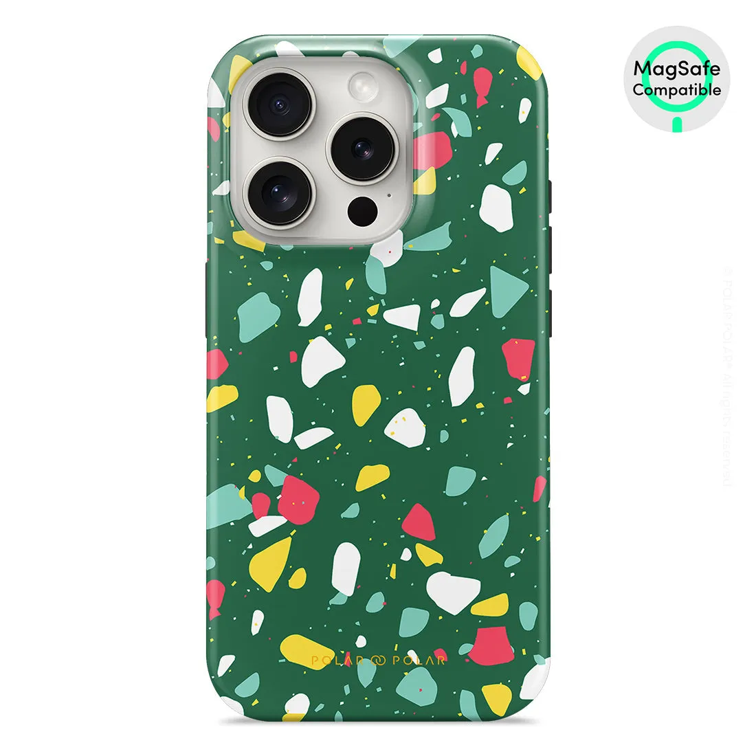 Greenfield Terrazzo Custom - iPhone 15 Pro Case
