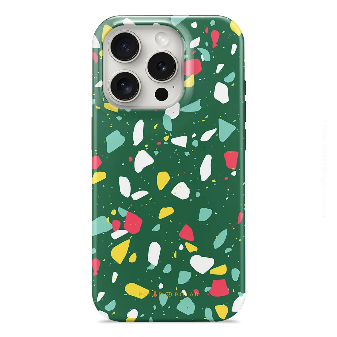 Greenfield Terrazzo Custom - iPhone 15 Pro Case