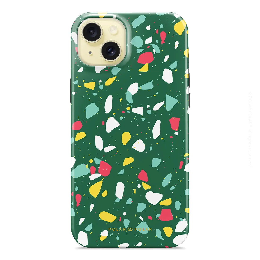 Greenfield Terrazzo - iPhone 15 Plus Case