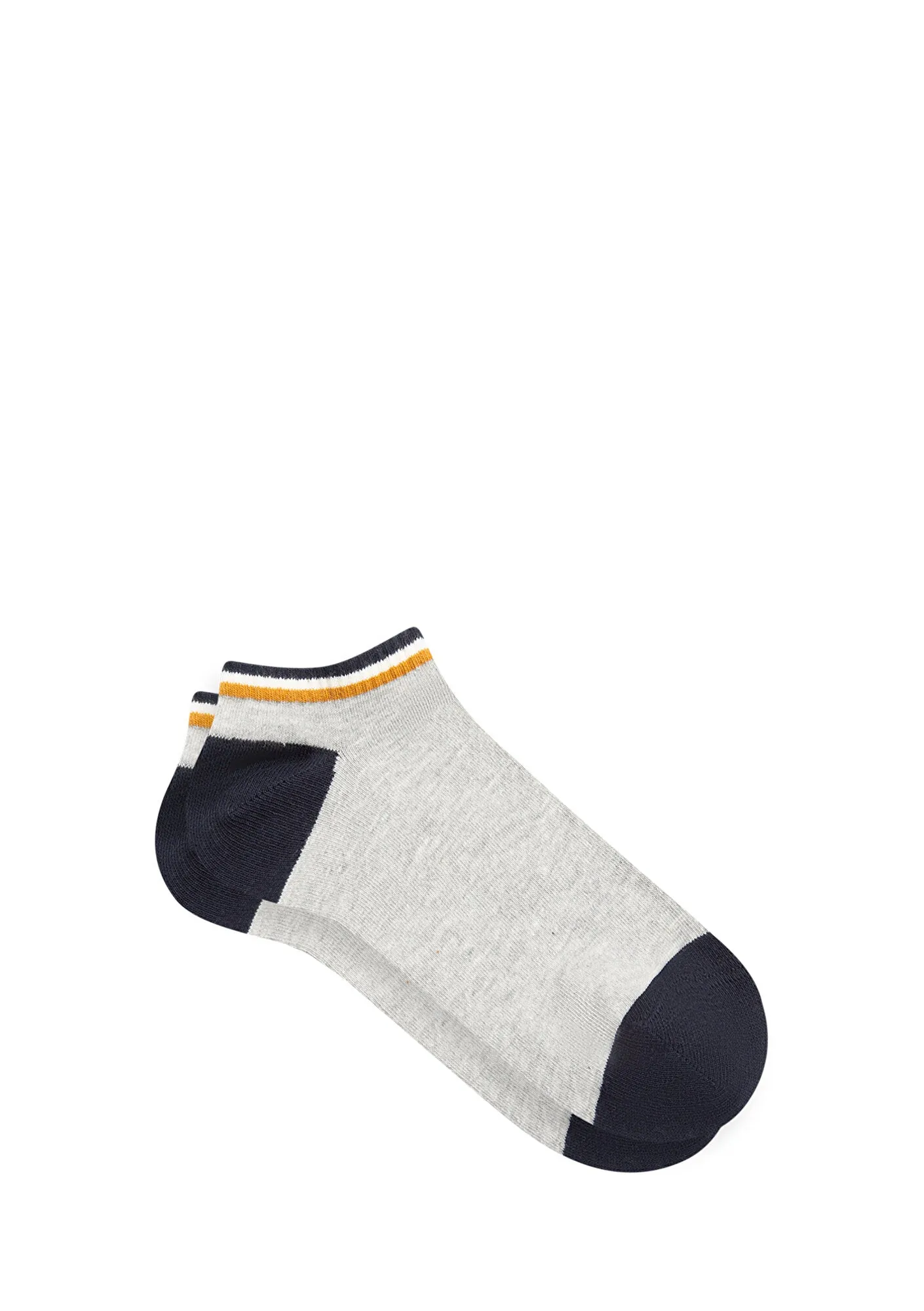 Grey Ankle Socks