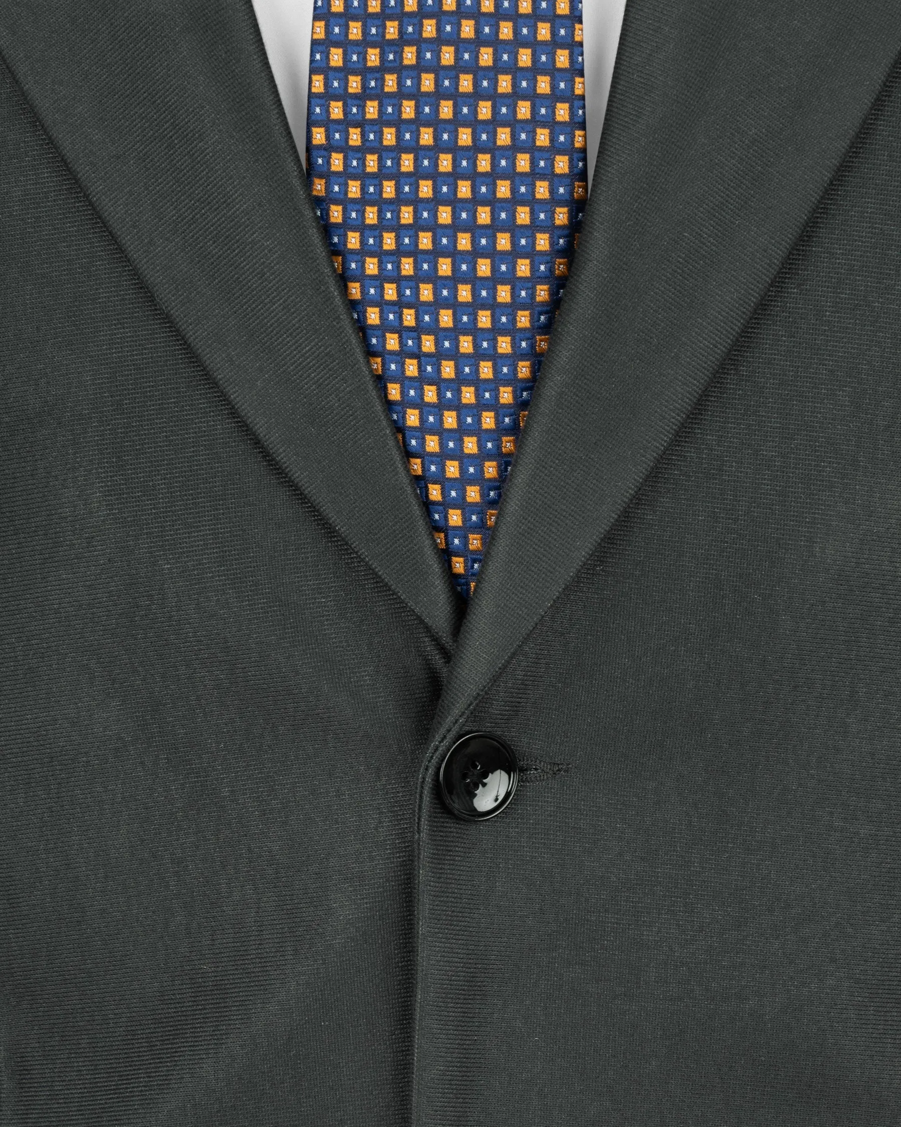 Greyish Green Premium Cotton Blazer