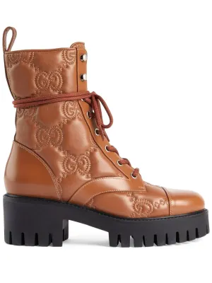 Gucci GG quilted ankle boots