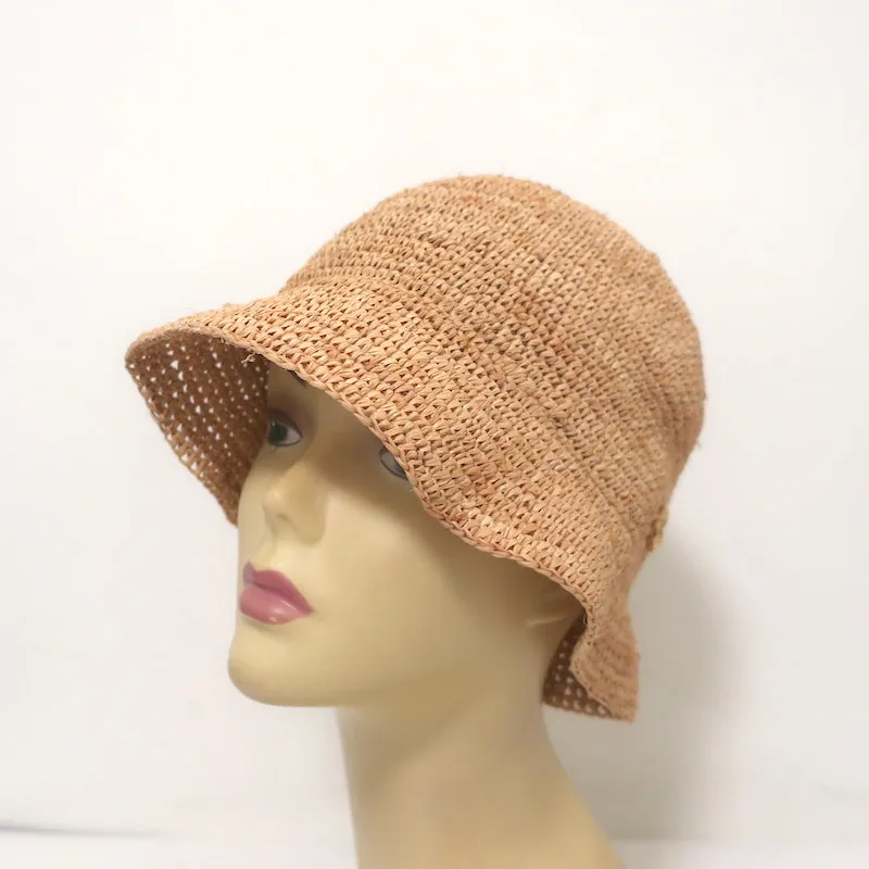 Gucci GG Straw Bucket Hat Size Small