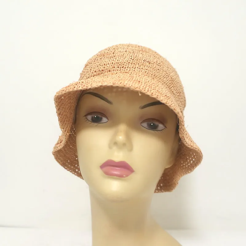 Gucci GG Straw Bucket Hat Size Small