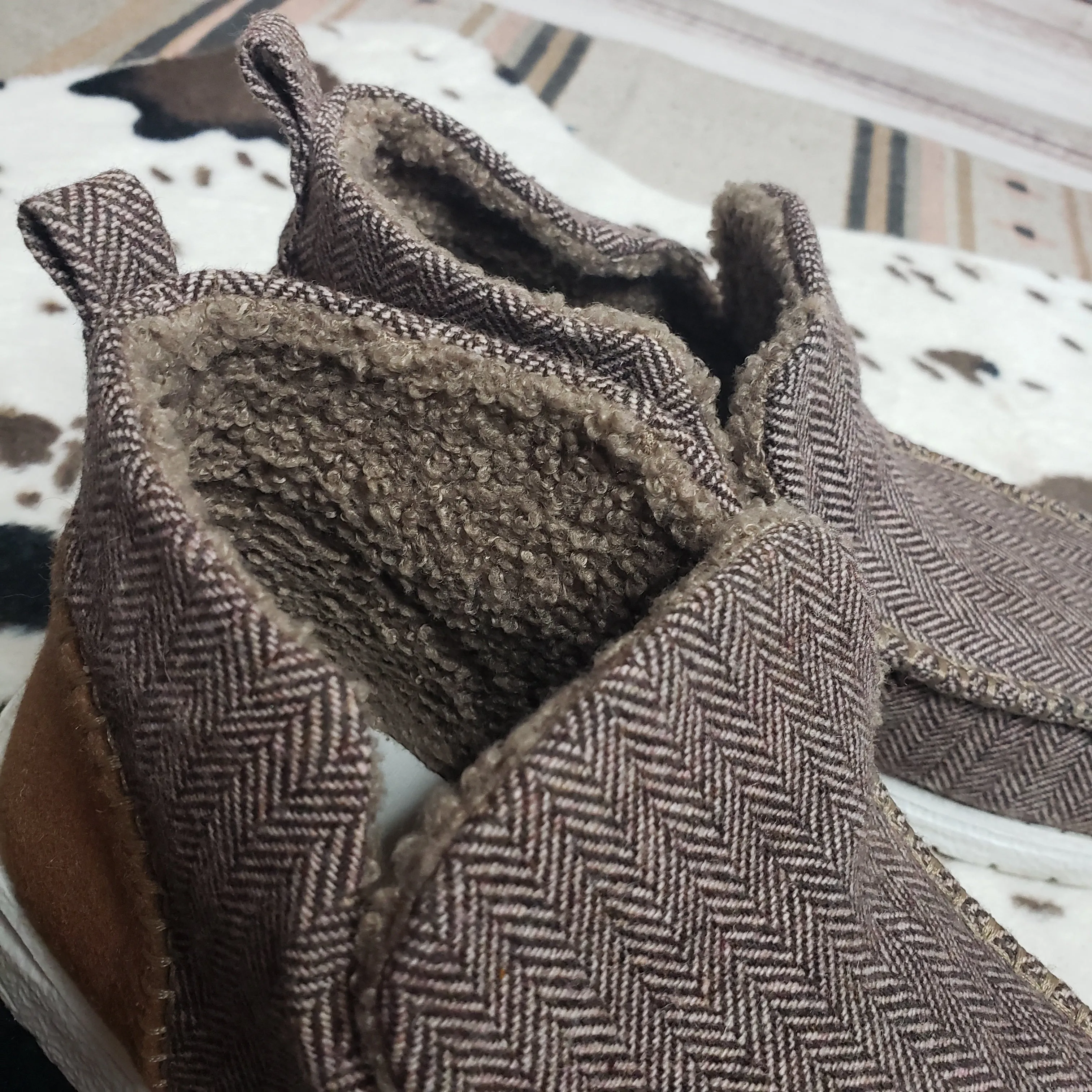 Gypsy Jazz Merica Taupe Slip On