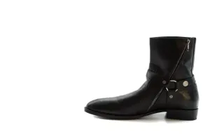 Handmade Chelsea Zipper Full-Grain Leather Ankle Boots