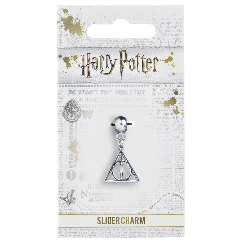 Harry Potter Silver Plated Charm Deathly Hallows