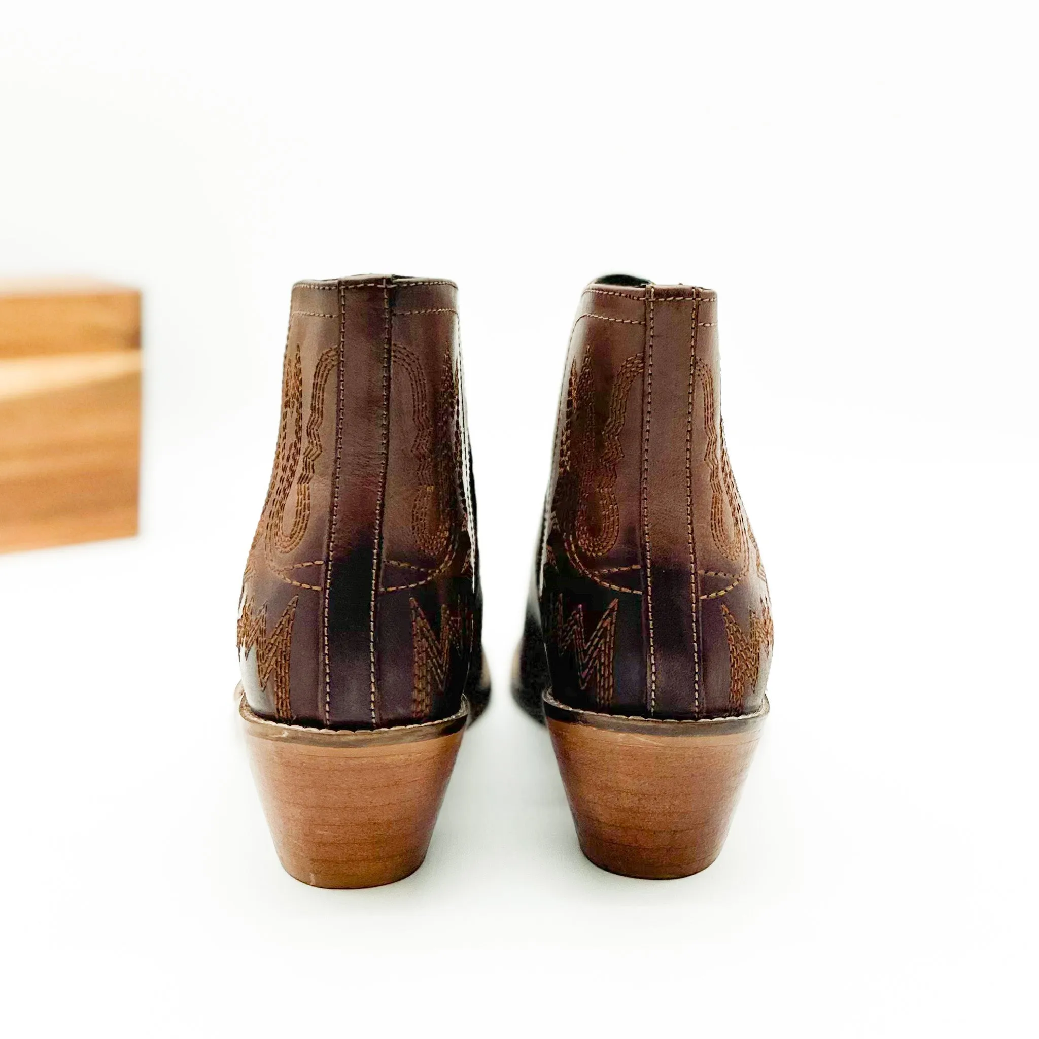 Hazel Blues® |  Kickin' Booties in Brown