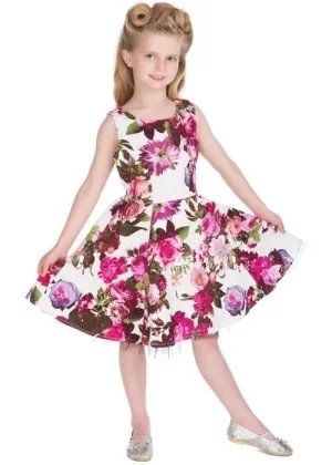 Hearts &amp; Roses Kids Betty 50's Swing Dress