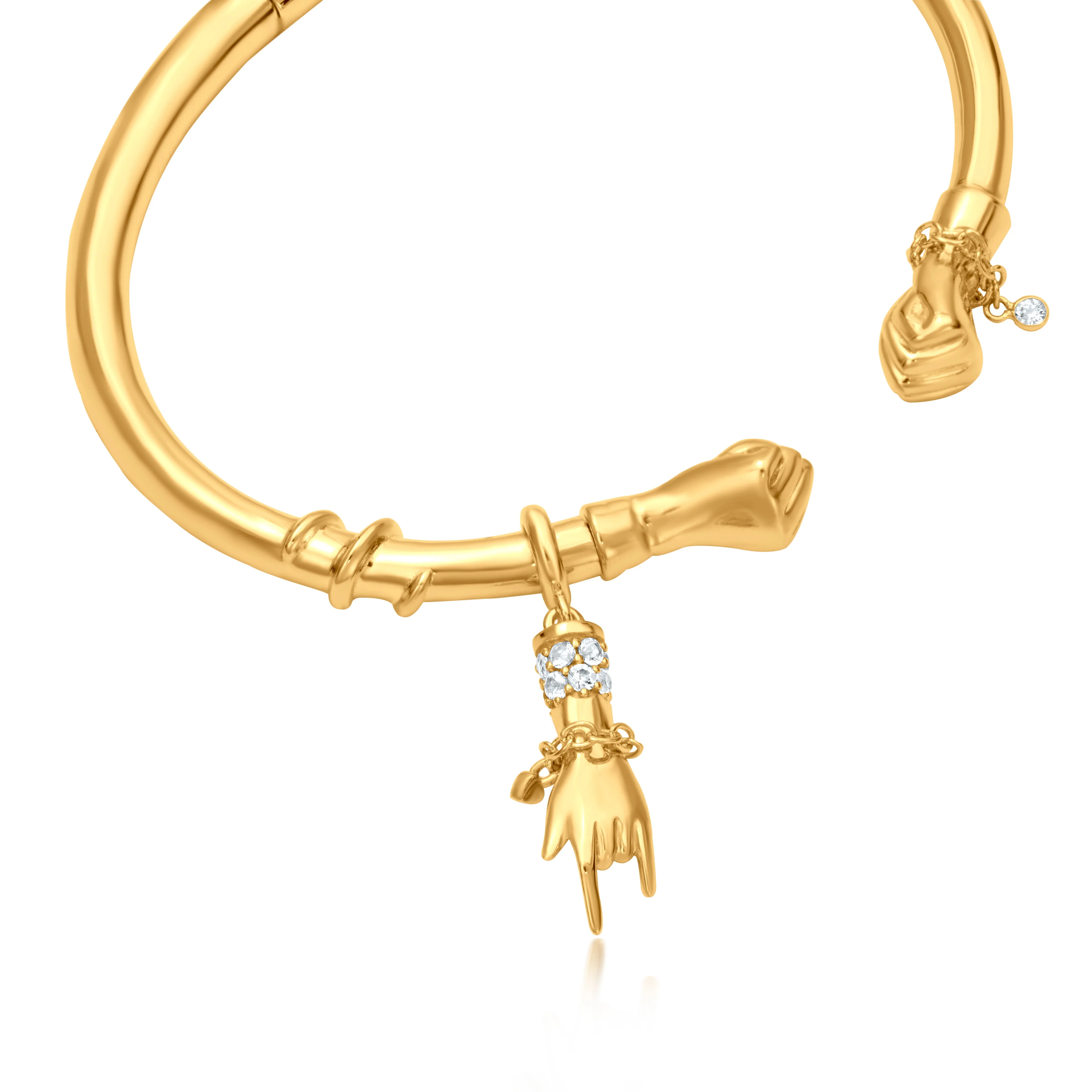 Helping Hands Charm Bracelet