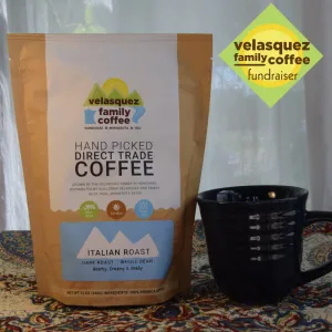 Idalia's Italian Roast Coffee (medium dark) - Fundraiser | Hearty, Creamy and Heady