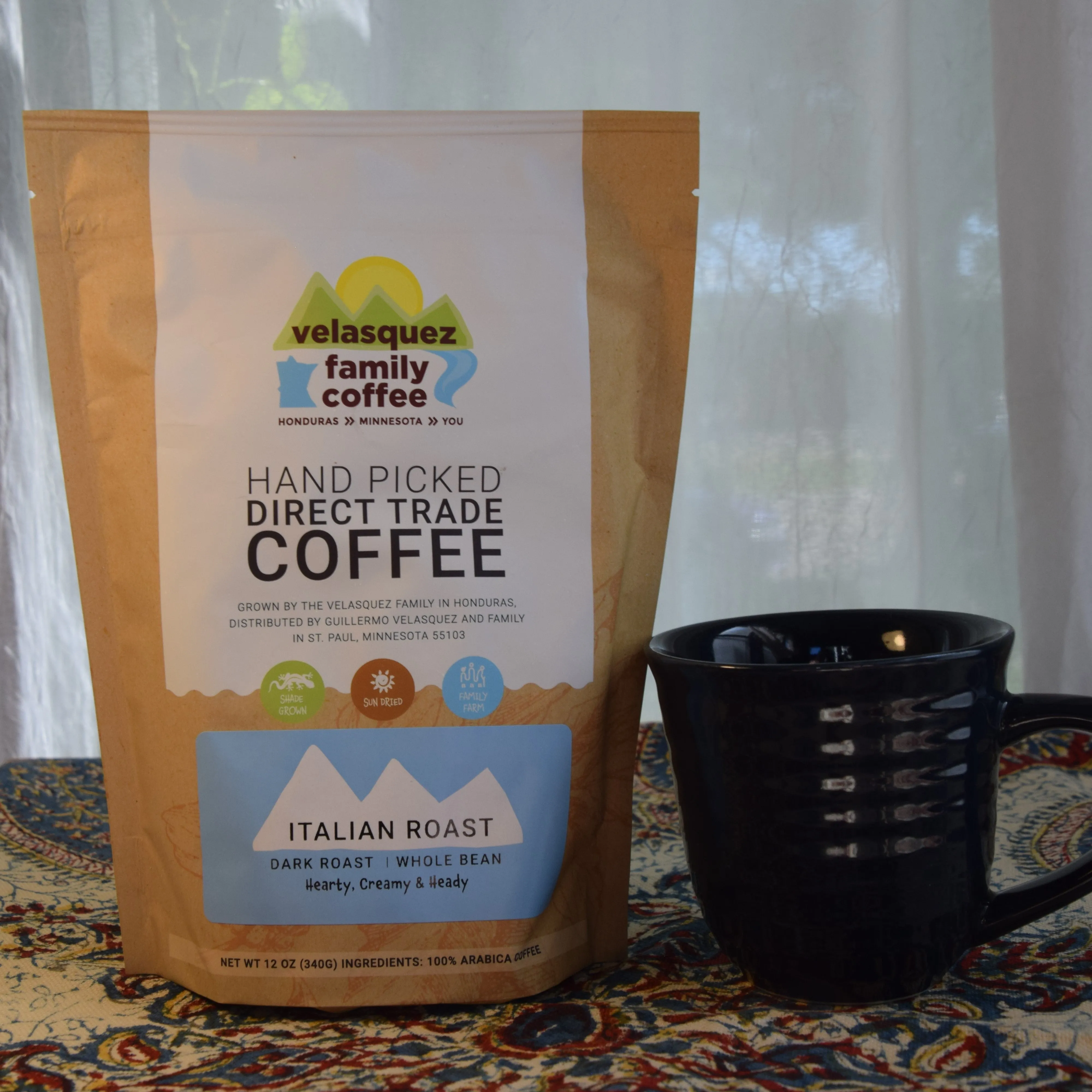 Idalia's Italian Roast Coffee (medium dark) | Hearty, Creamy and Heady