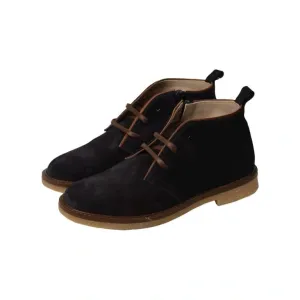 Ilan - Navy Suede Bootie for Girl by Manuela de Juan