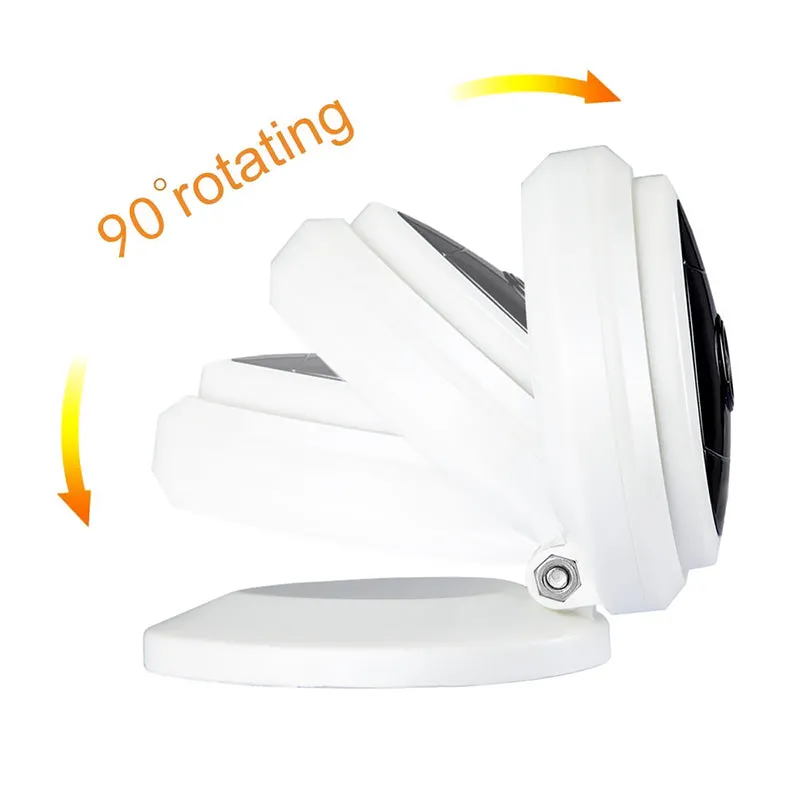 IP Security Camera - 720p, Motion Detection, App Control, 1/4 Inch CMOS, 55-Degree Viewing Angle, Indoor Use