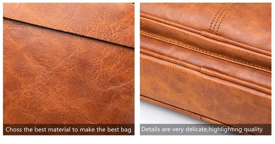Jeep Buluo Leather Briefcase