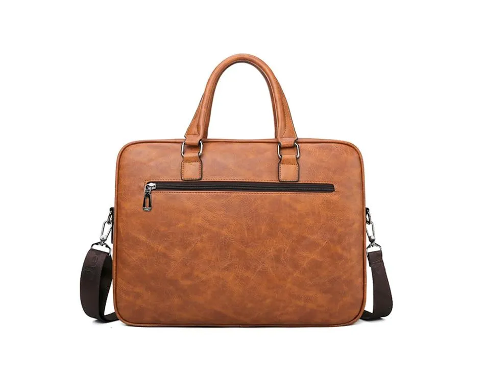 Jeep Buluo Leather Briefcase