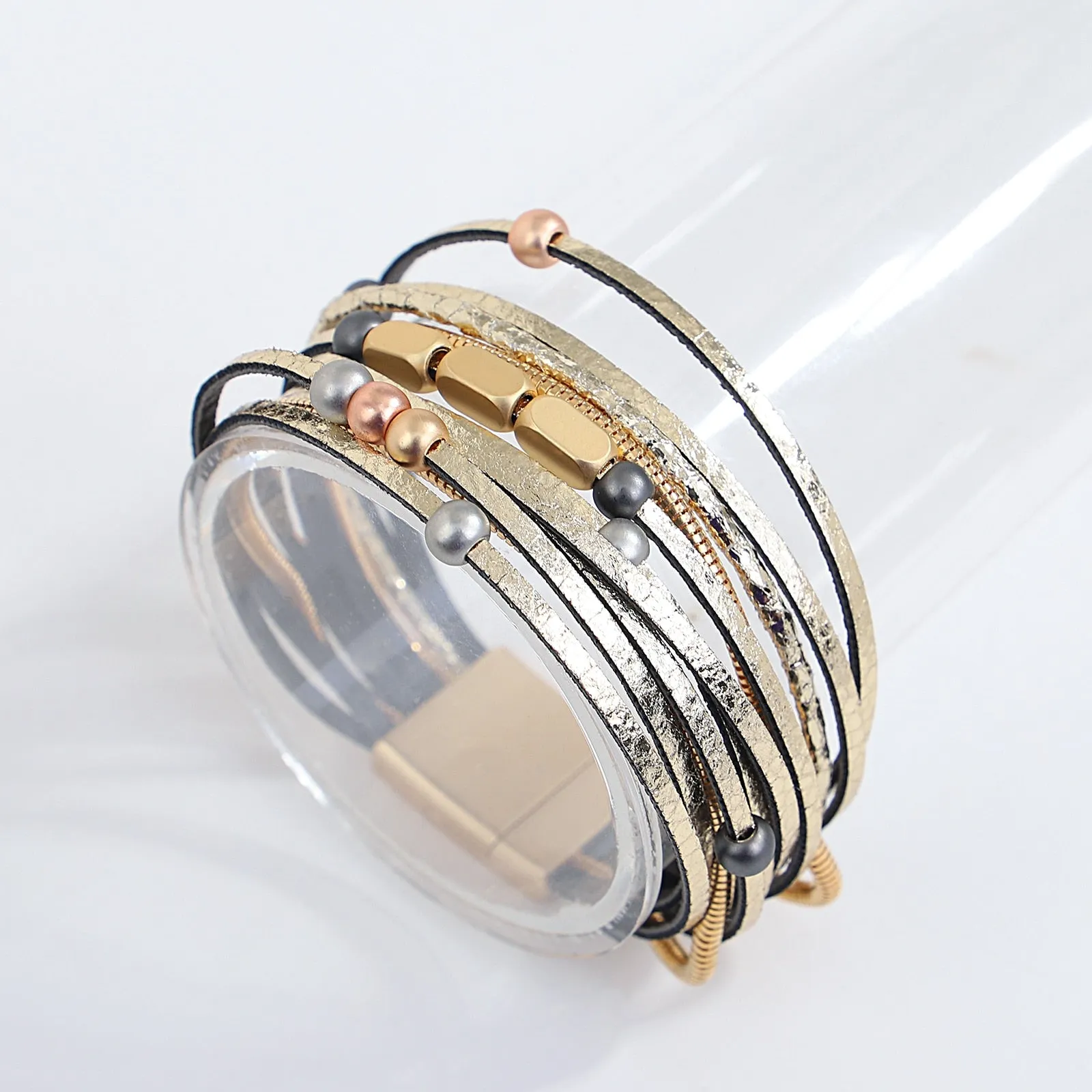 Jewellery - Vintage Multiple Layer Leather Bracelets