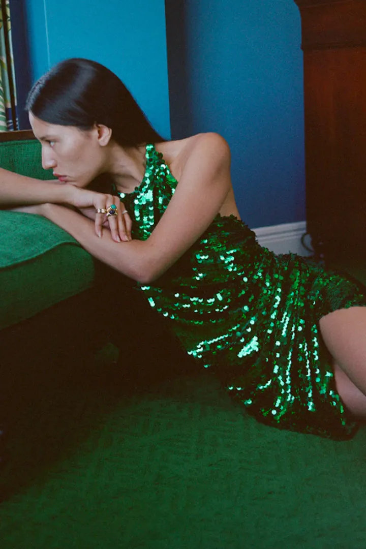 Jo Sequin Mini Dress by Ronny Kobo - RENTAL