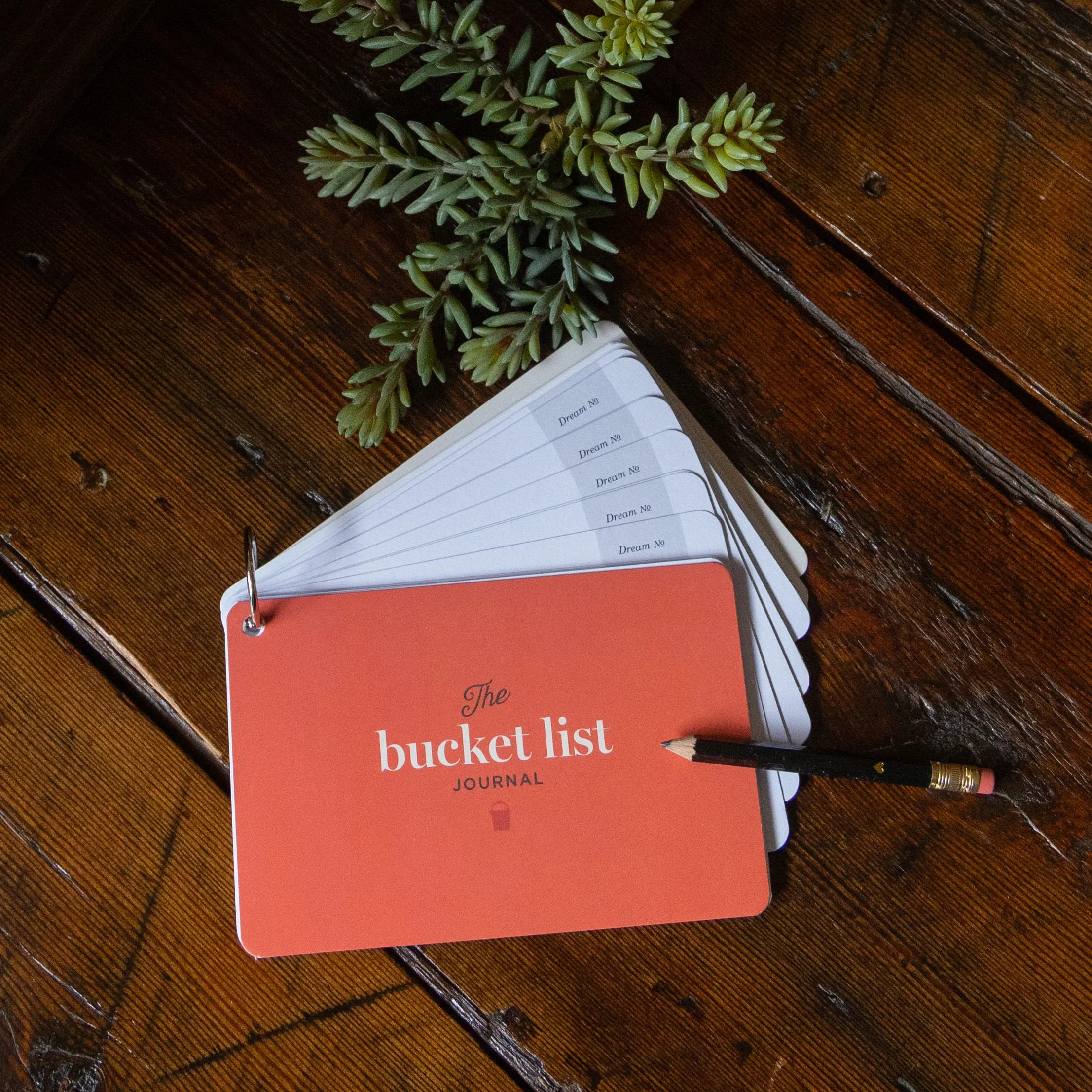 Journal Ring - Bucket List
