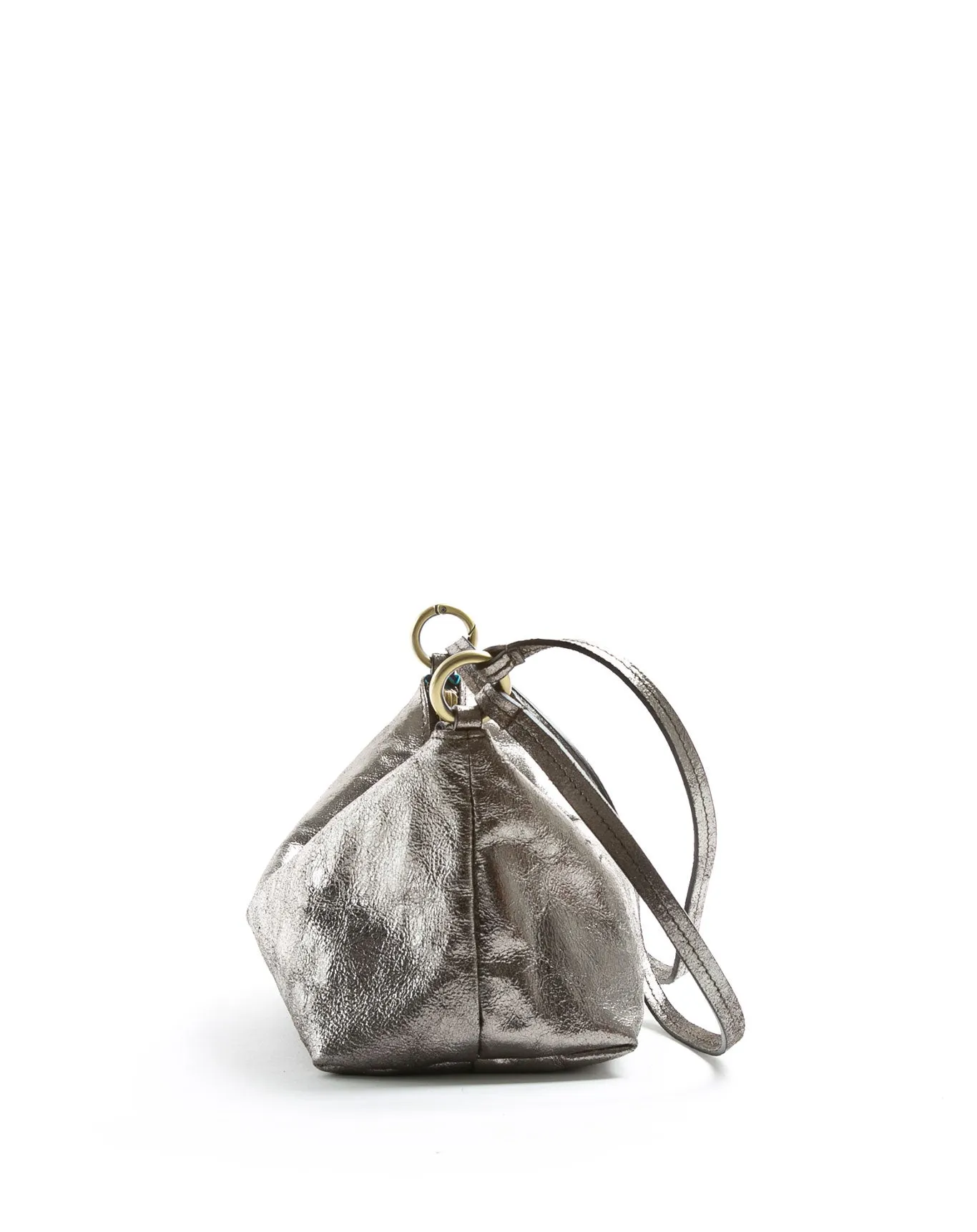 KINO Silver Leather Bag