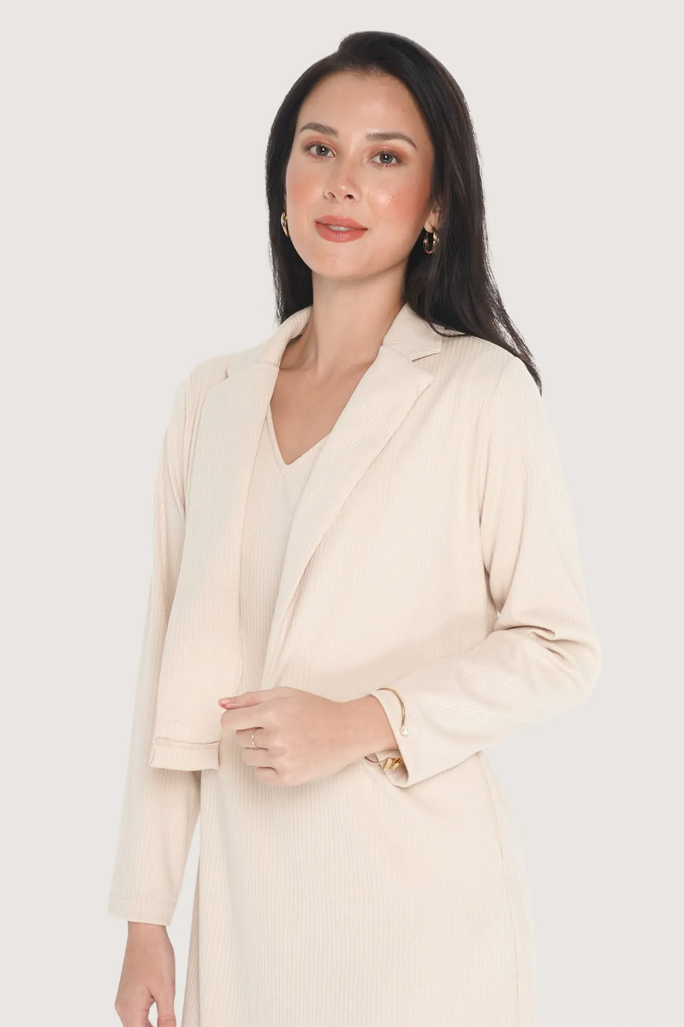 Knit Cropped Blazer