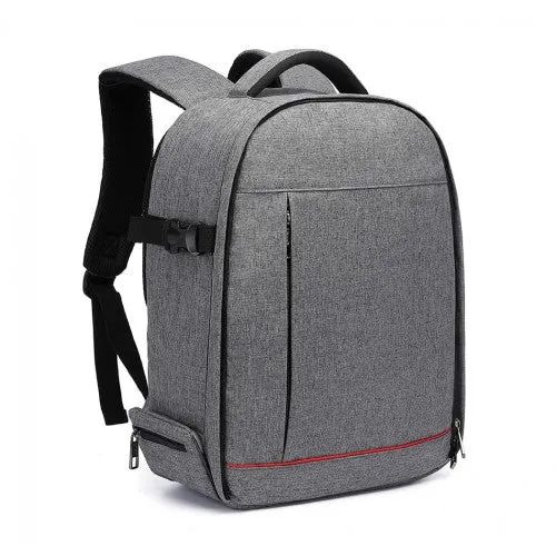 Kono Water Resistant Shockproof DSLR Camera Backpack - Grey
