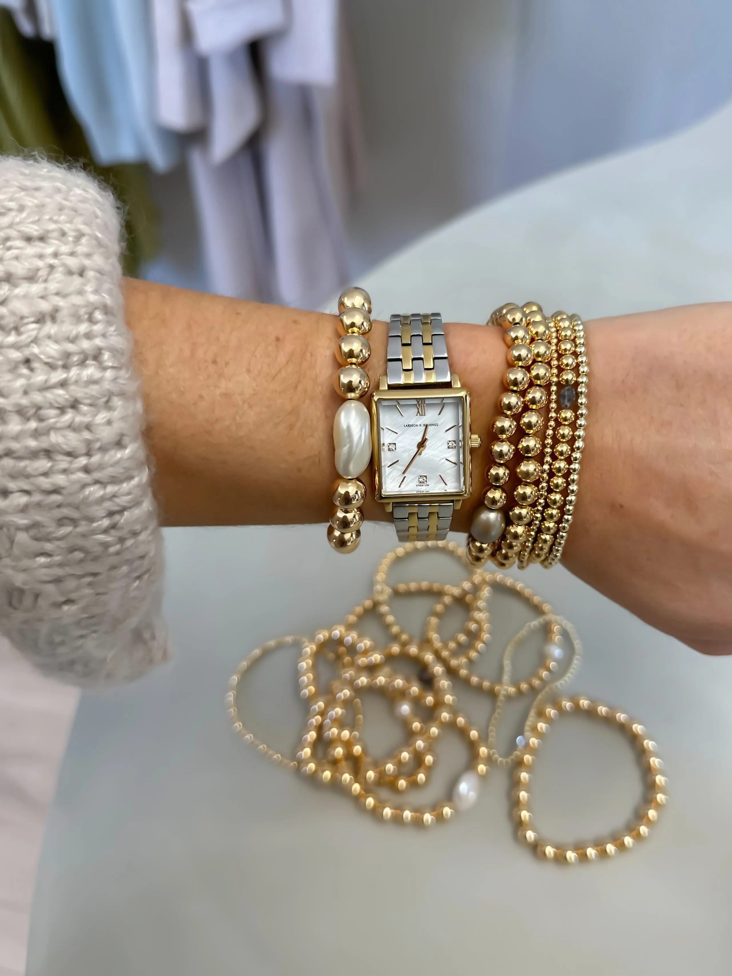 Large Beaded Bracelet