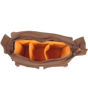 Large Capacity Waterproof Canvas Crossbody Camera Bag