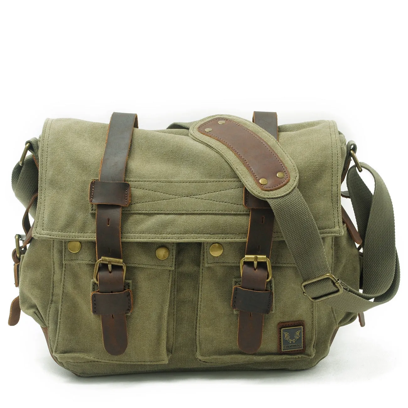 Large Capacity Waterproof Canvas Crossbody Camera Bag