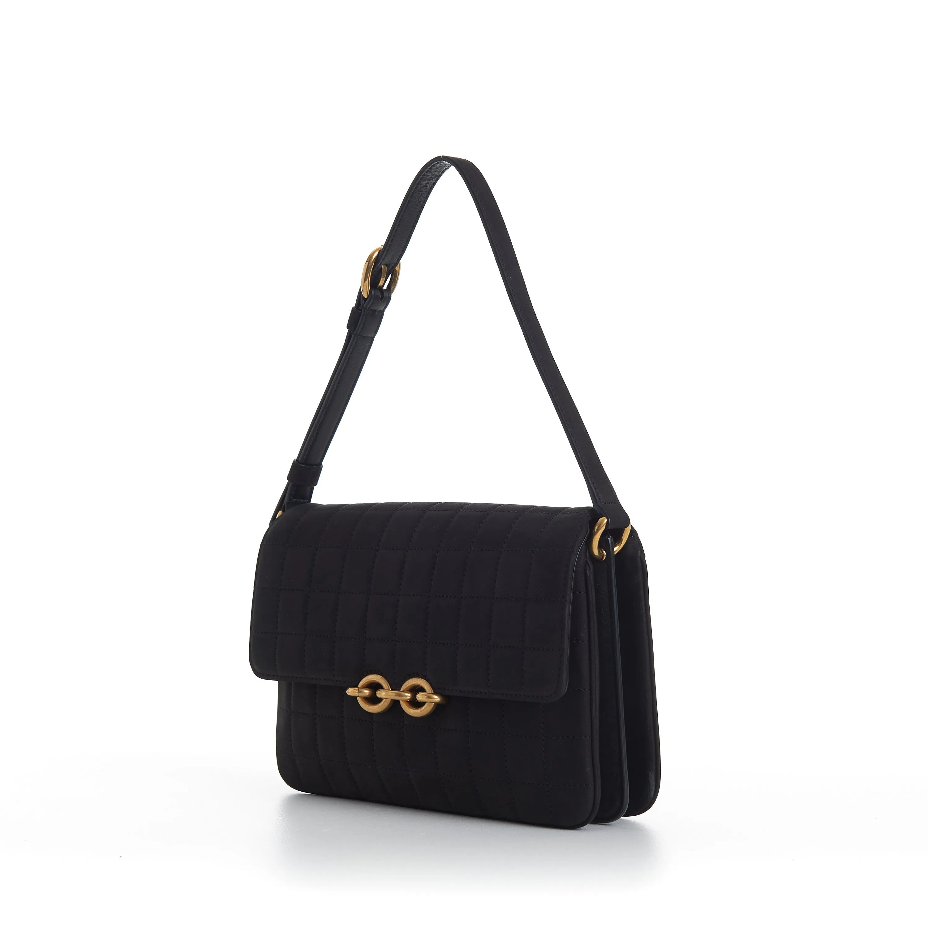 Le Maillon Satchel Bag In Quilted