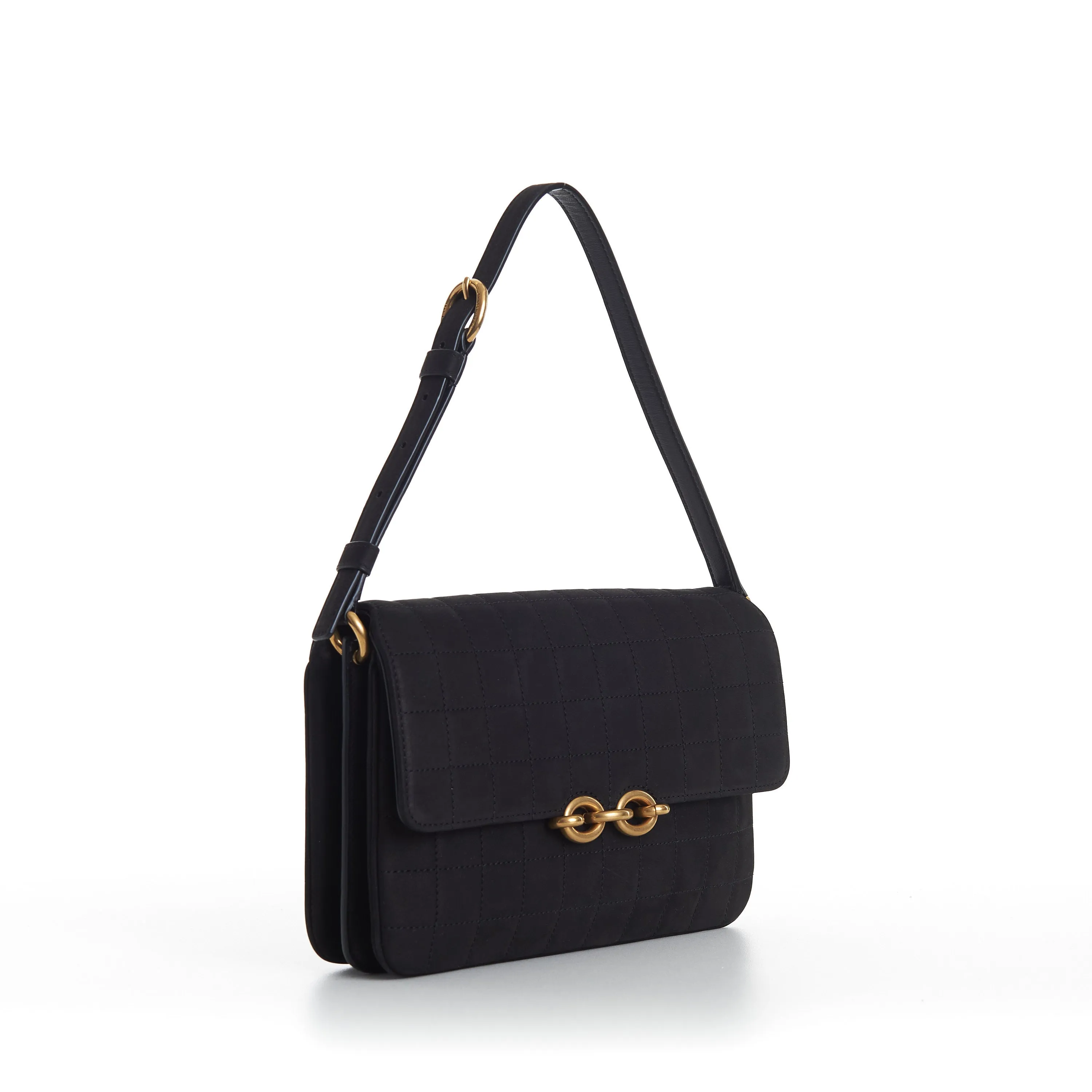 Le Maillon Satchel Bag In Quilted
