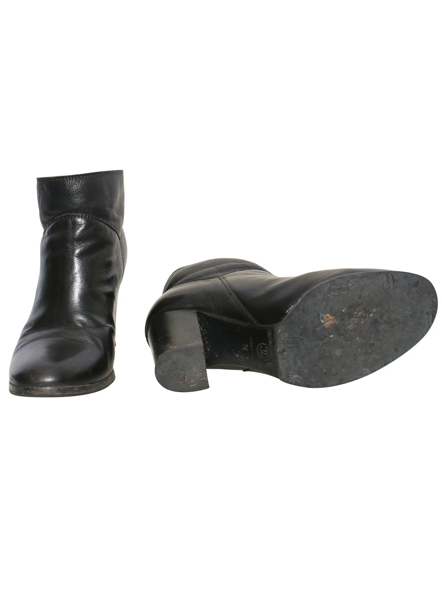 Leather Booties