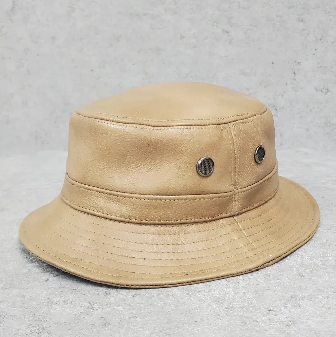 leather bucket
