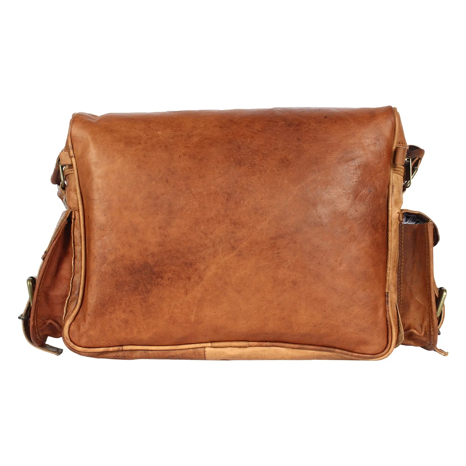 Leather Camera Bag DSLR Lens Case Camera Purse