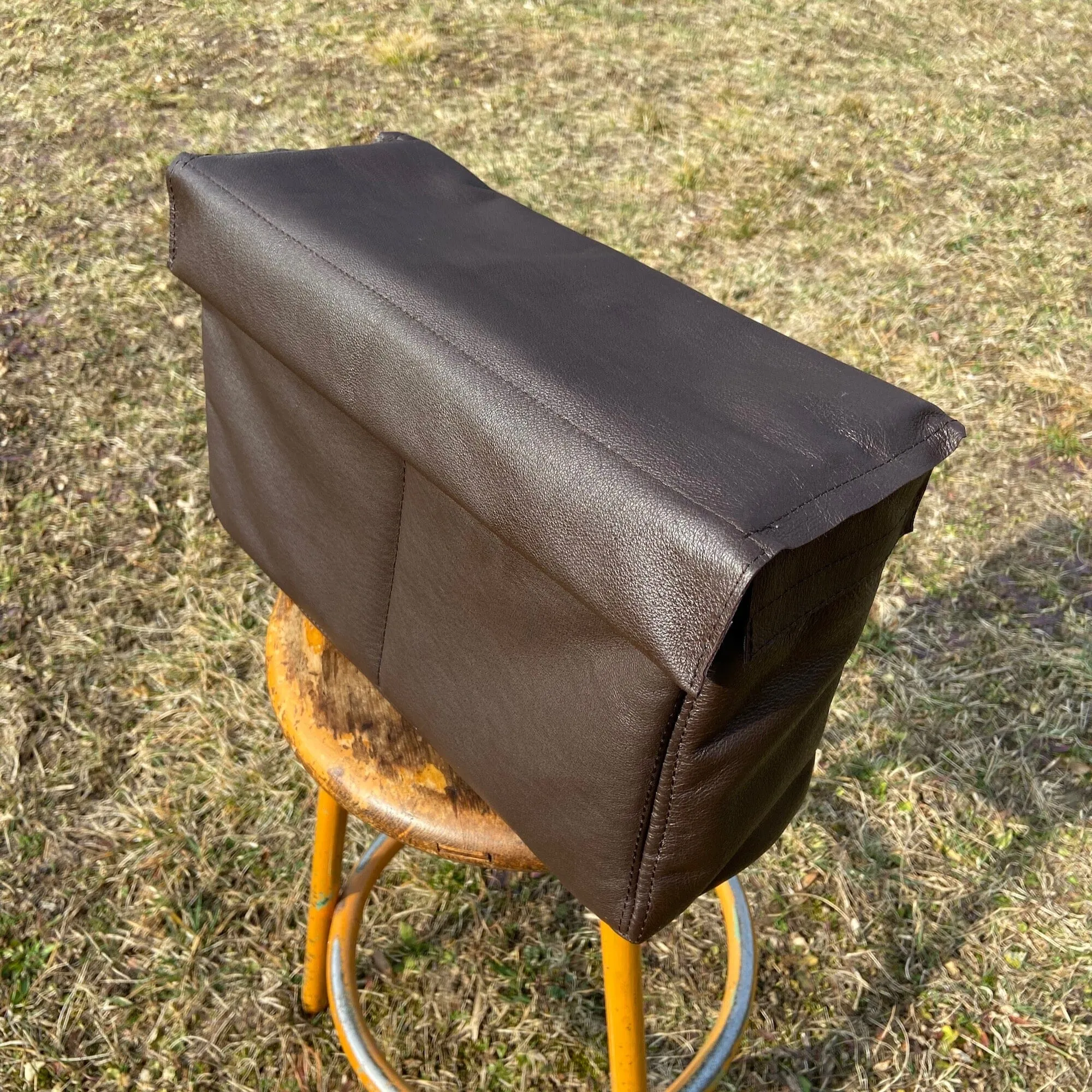 Leather Camera Bag for Brompton