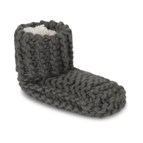 Lemon Cabin Cuffed Cute Bootie