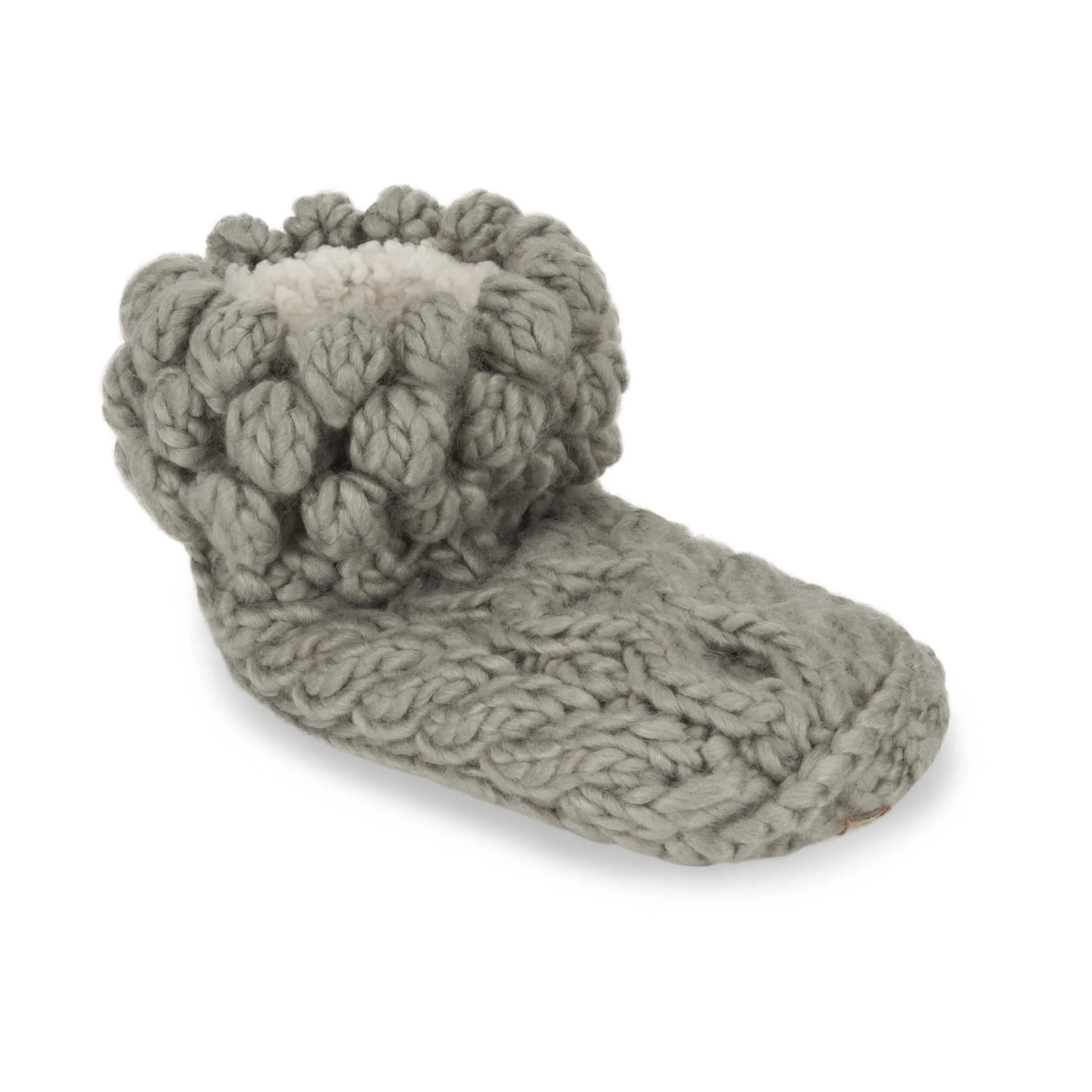 Lemon Whimsy Knit Bootie