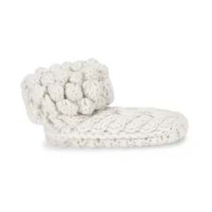 Lemon Whimsy Knit Bootie