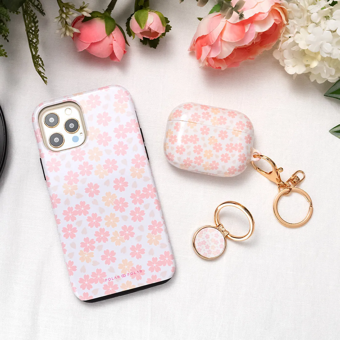 Light Pink Sakura Custom - Samsung Galaxy S21 5G Case