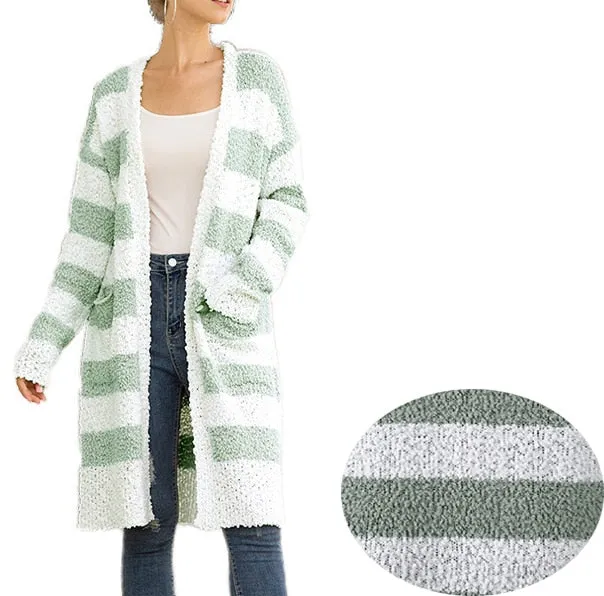 Long Sleeve Sweater Cardigan Duster