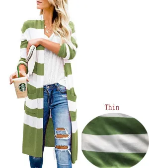 Long Sleeve Sweater Cardigan Duster