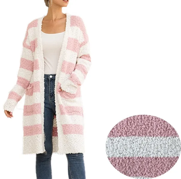 Long Sleeve Sweater Cardigan Duster