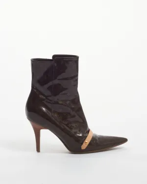 Louis Vuitton Monogram PVC Booties - 38.5
