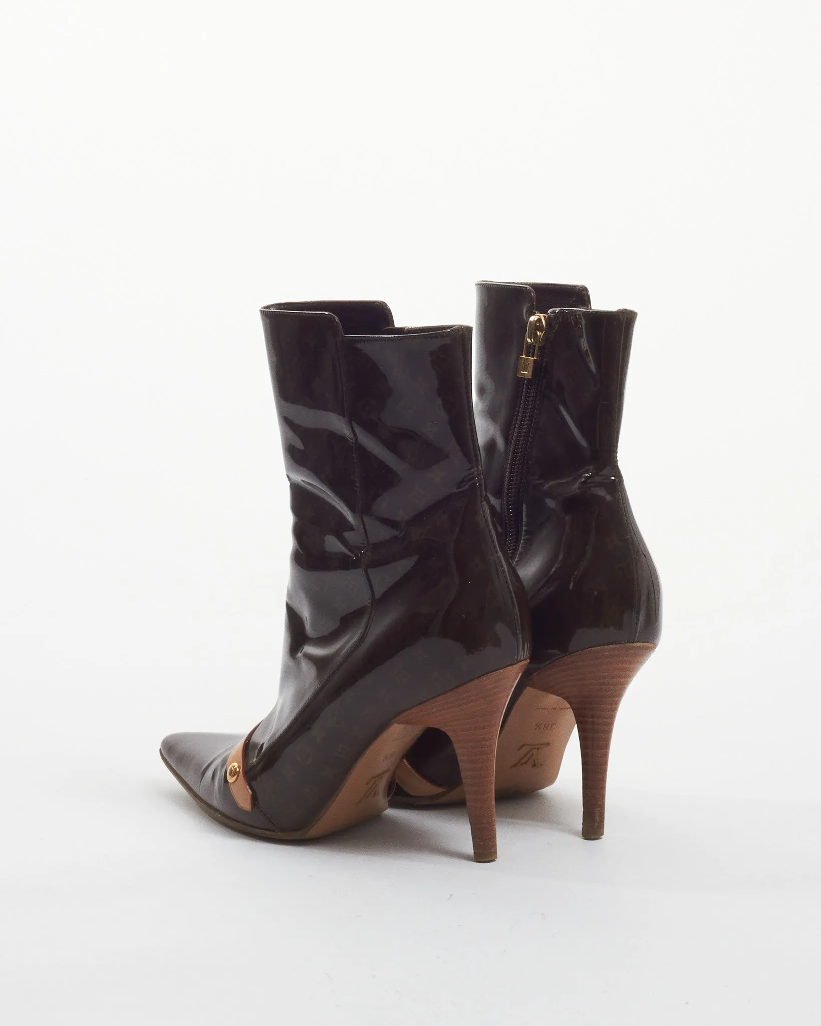Louis Vuitton Monogram PVC Booties - 38.5