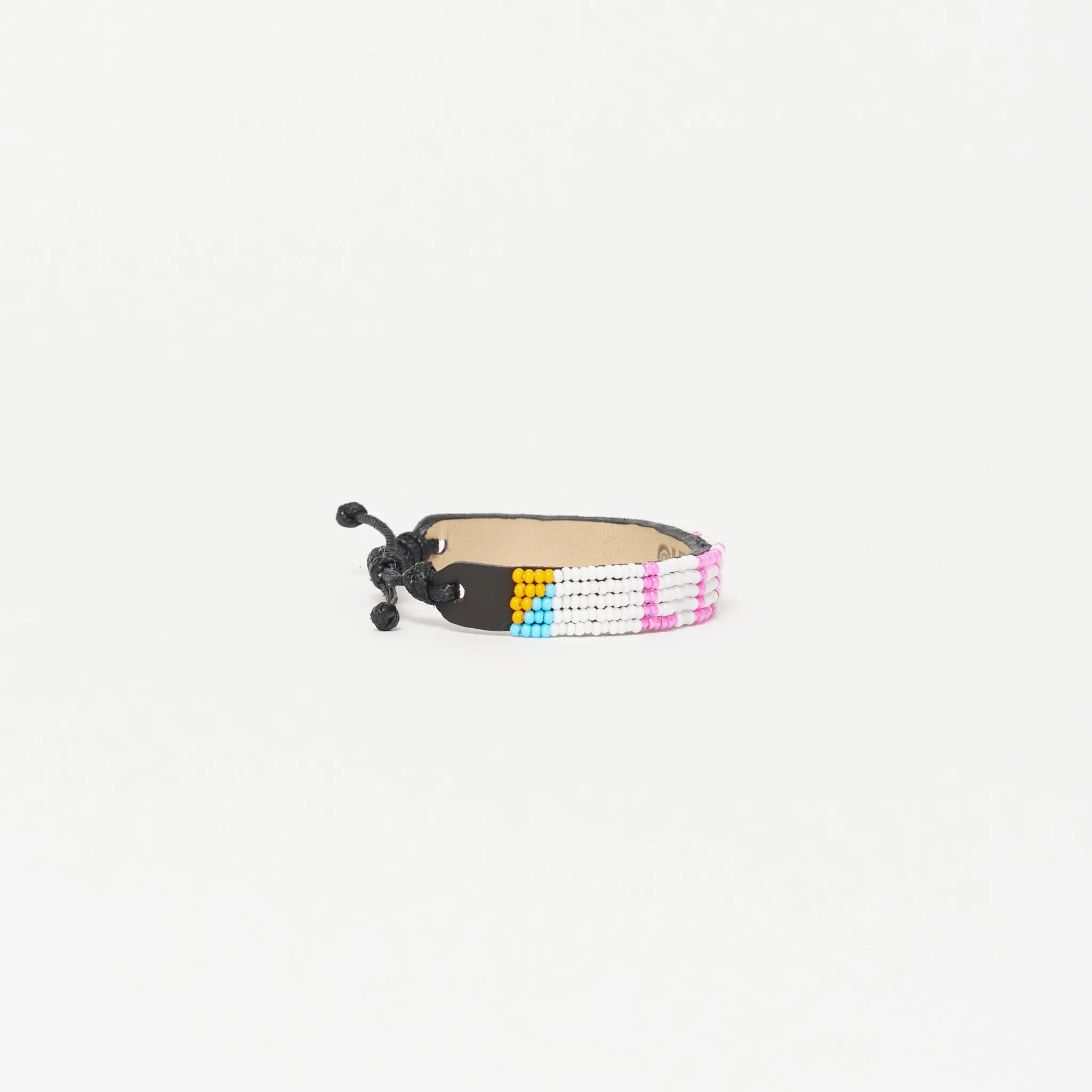 LOVE Bracelet - White/Bubblegum