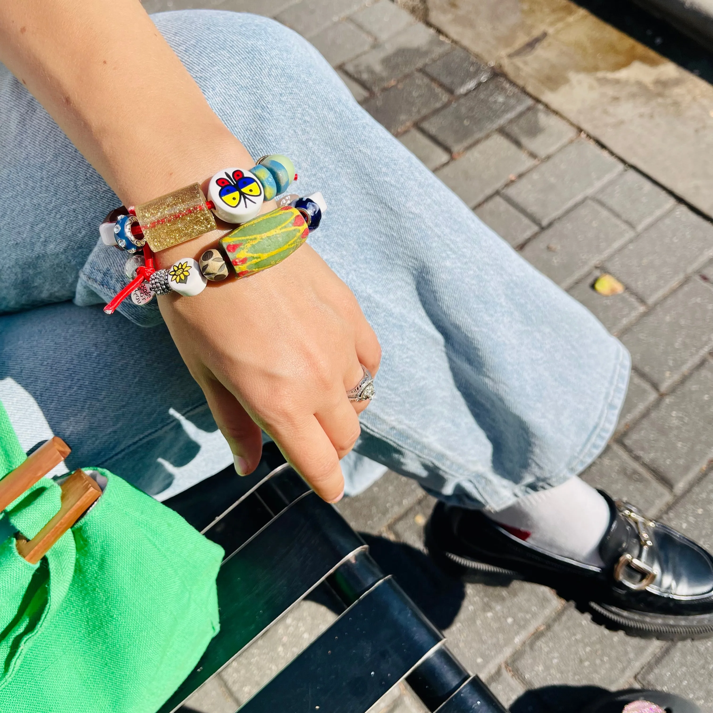 Lucky Trinkets Bracelet LARGE | Square