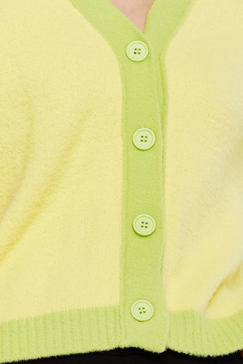 Lucy Contrast Trim Cardigan